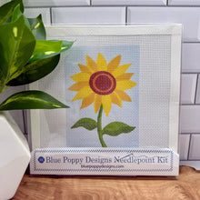 Load image into Gallery viewer, Sunflower Needlepoint Kit