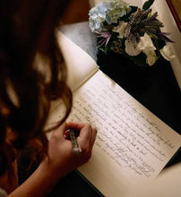 Load image into Gallery viewer, Embroidered Guest Book