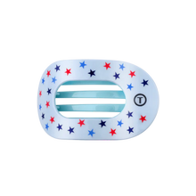 Load image into Gallery viewer, United We Sparkle Flat Round Hair Clip