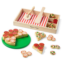 Load image into Gallery viewer, Wooden Pizza Party Play Set
