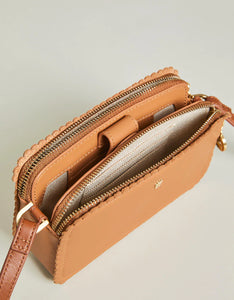 Rowan Crossbody Pecan/Almond