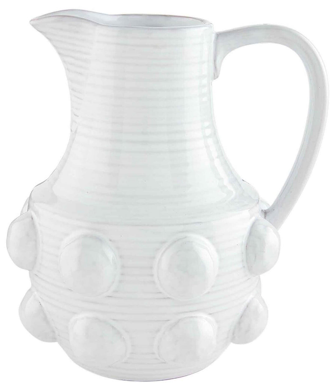 Beaded Terracotta Pitcher