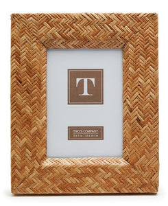Woven Wicker Frame 4x6