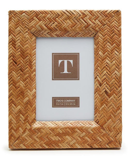 Woven Wicker Frame 4x6