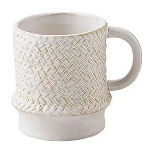 Weave Stoneware Mug