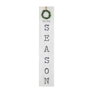 Reversible Wreath Porch Sign
