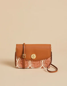 Simone Phone Crossbody Pink House