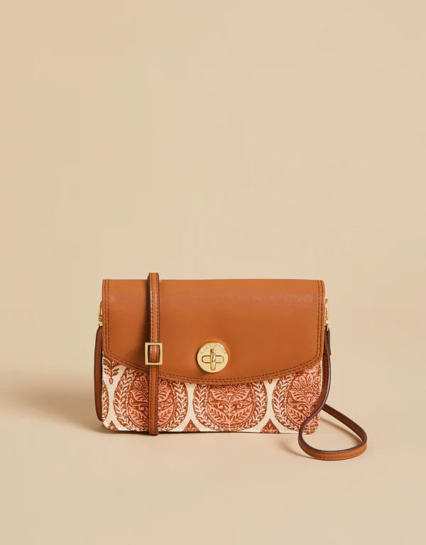 Simone Phone Crossbody Pink House