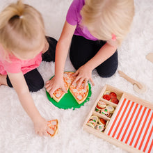 Load image into Gallery viewer, Wooden Pizza Party Play Set
