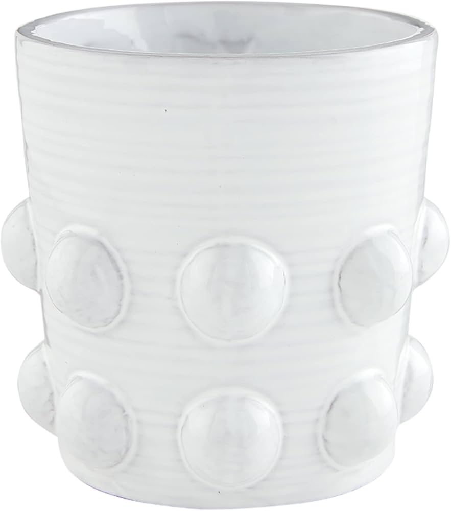Bottom Row Beaded Pot