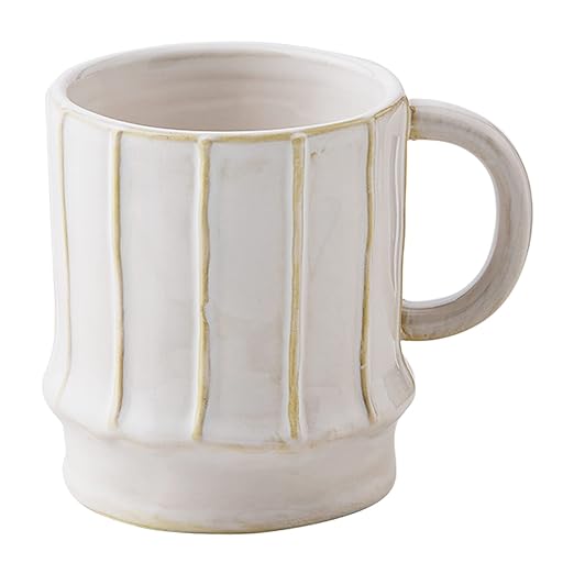 Stripes Stoneware Mug