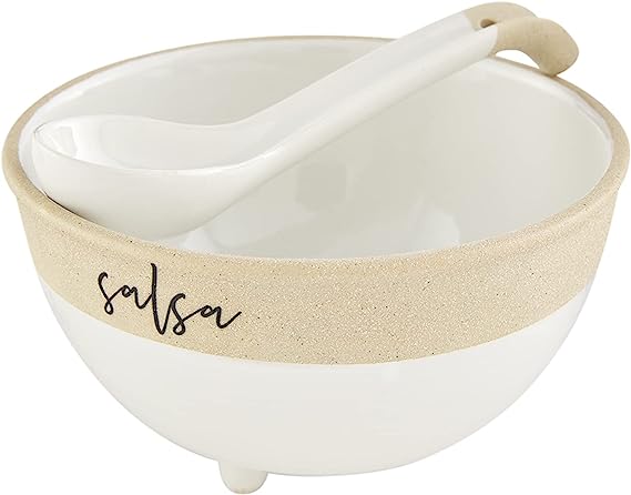 Farm Stoneware Salsa Set