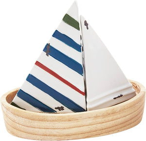 Sailboat Salt and Pepper Set