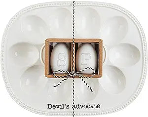 Devil Egg Tray S and P Shaker