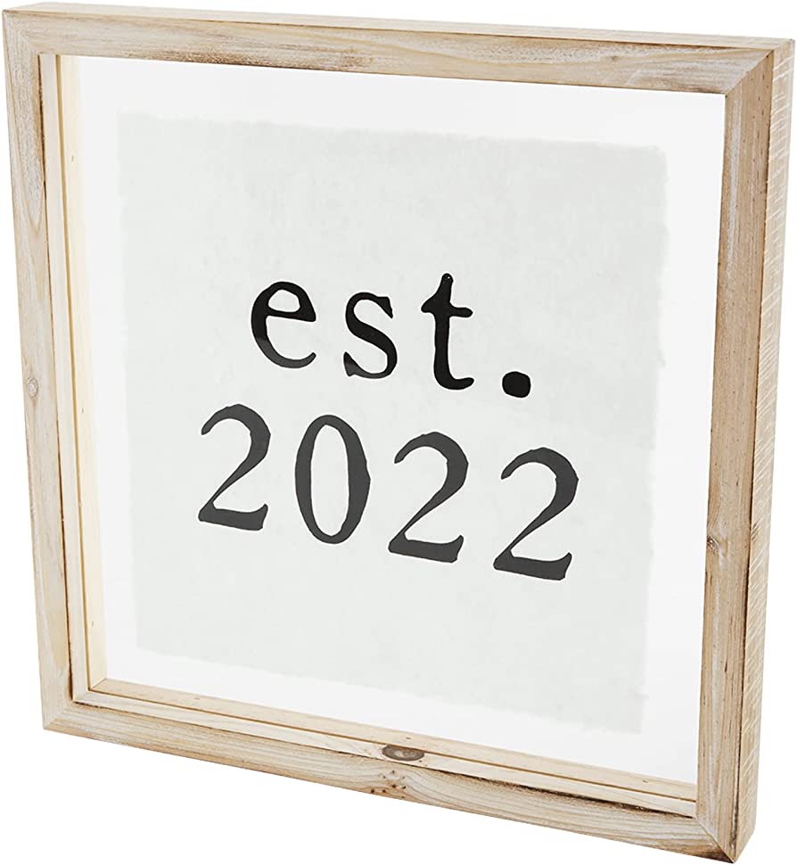 Est. 2022 Wall Plaque