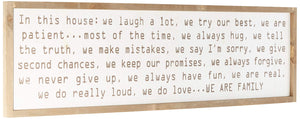 In This House Wall Art