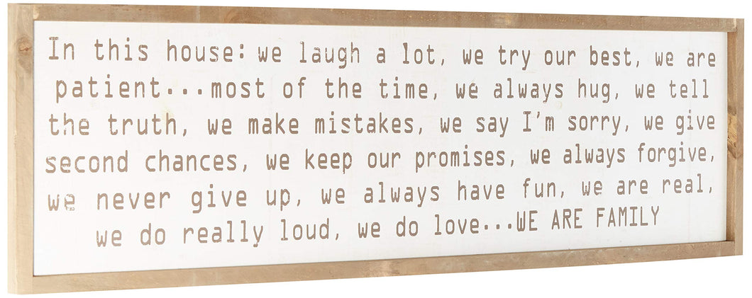 In This House Wall Art