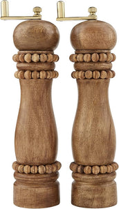 Beaded Salt and Pepper Grinders