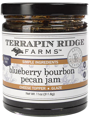 Blueberry Bourbon Pecan Jam 11oz