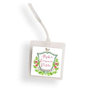 Alpha Gamma Delta Bag Tag