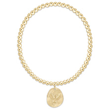 Load image into Gallery viewer, classic gold 3mm bracelet - inspire america gold disc
