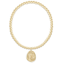 Load image into Gallery viewer, classic gold 3mm bracelet - inspire america gold disc
