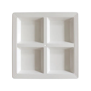 Square Sectional Server Pinstripes