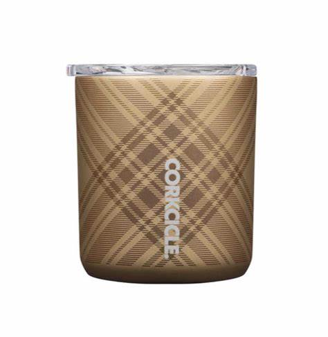 Golden Plaid Buzz Cup