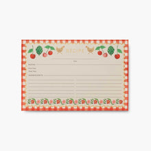 Load image into Gallery viewer, Cherry Farm Recipe Cards (Set of 12)
