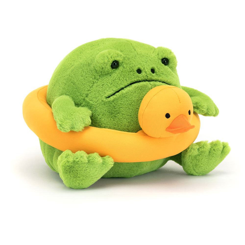 Jellycat- Ricky Rain Frog Rubber Ring