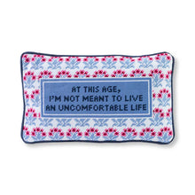Load image into Gallery viewer, Uncomfortable Needlepoint Pillow
