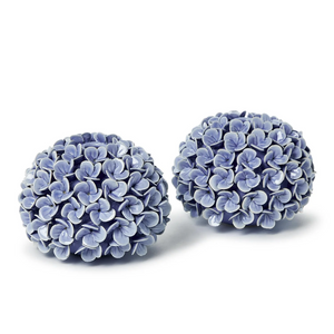hydrangea flower bud vase/taper candle