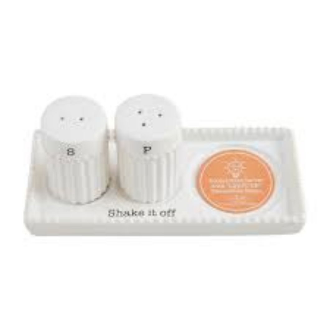 Salt and Pepper Accessory Tray Set