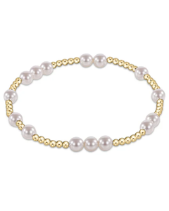 Hope Unwritten Pearl 5mm Bead Bracelet