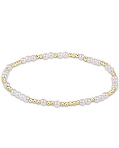 Hope Unwritten Pearl 3mm Bead Bracelet