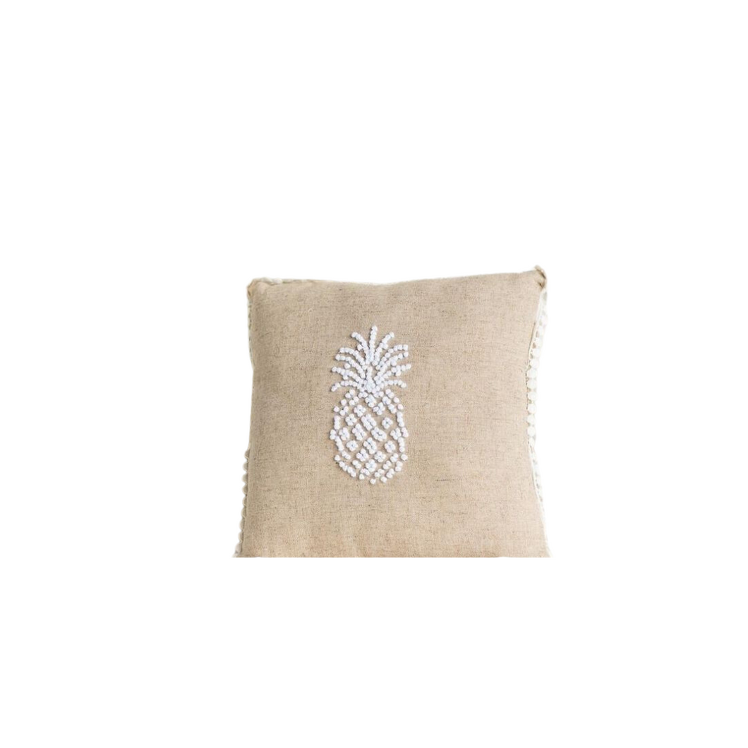 Pineapple French Knot Pillow