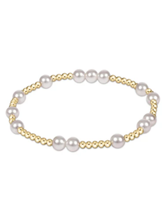 Hope Unwritten Pearl 6mm Bead Bracelet