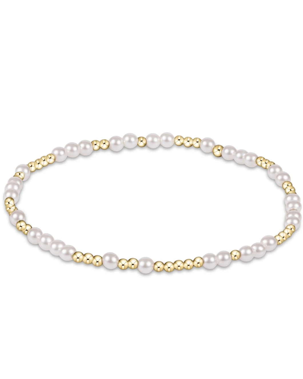Hope Unwritten Pearl 3mm Bead Bracelet