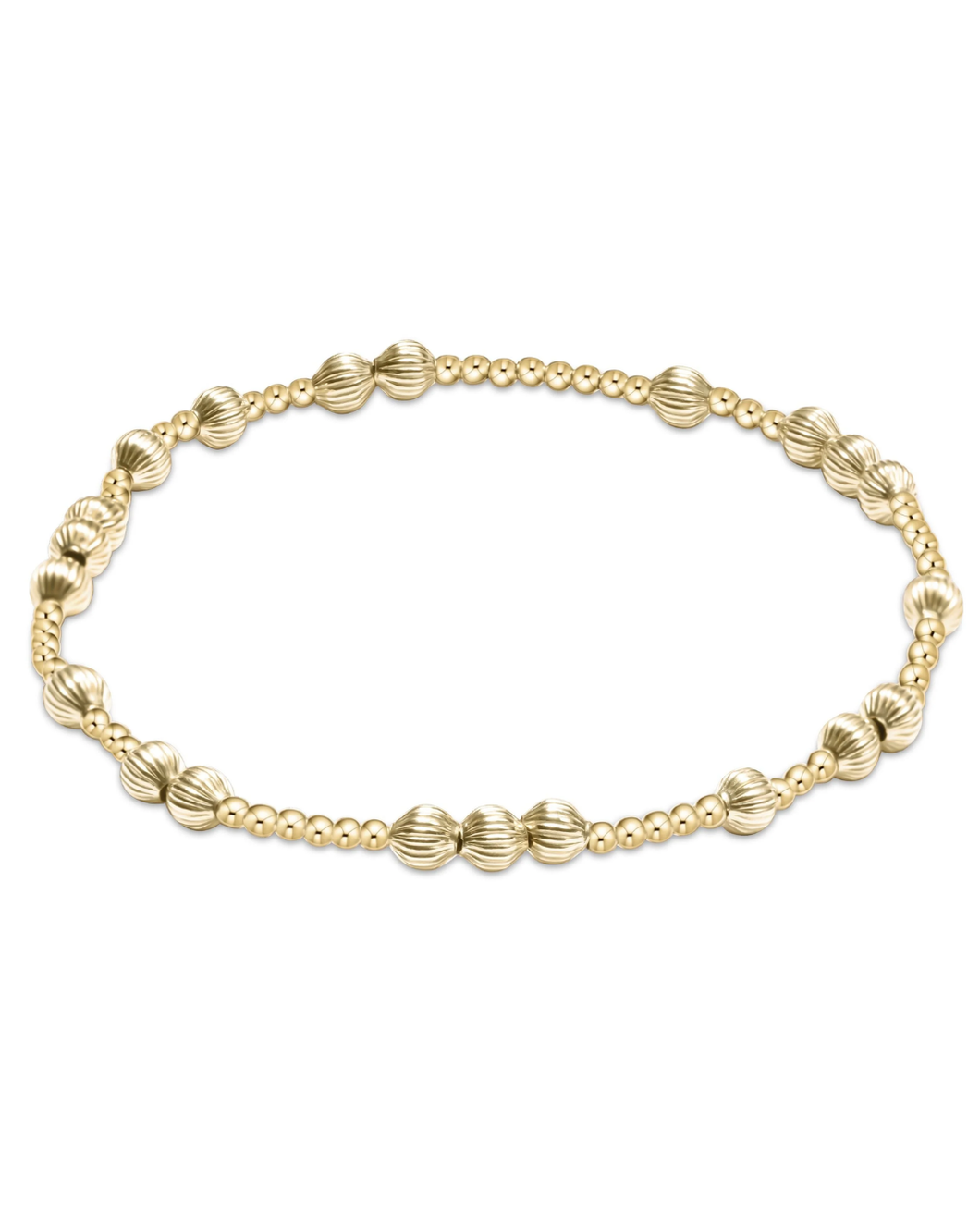 Hope Unwritten Gold Dignity 4mm Bead Bracelet