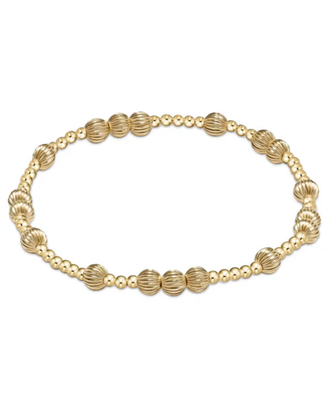 Hope Unwritten Gold Dignity 5mm Bead Bracelet
