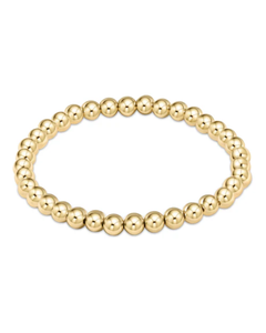 Classic Gold 5mm Bead Bracelet