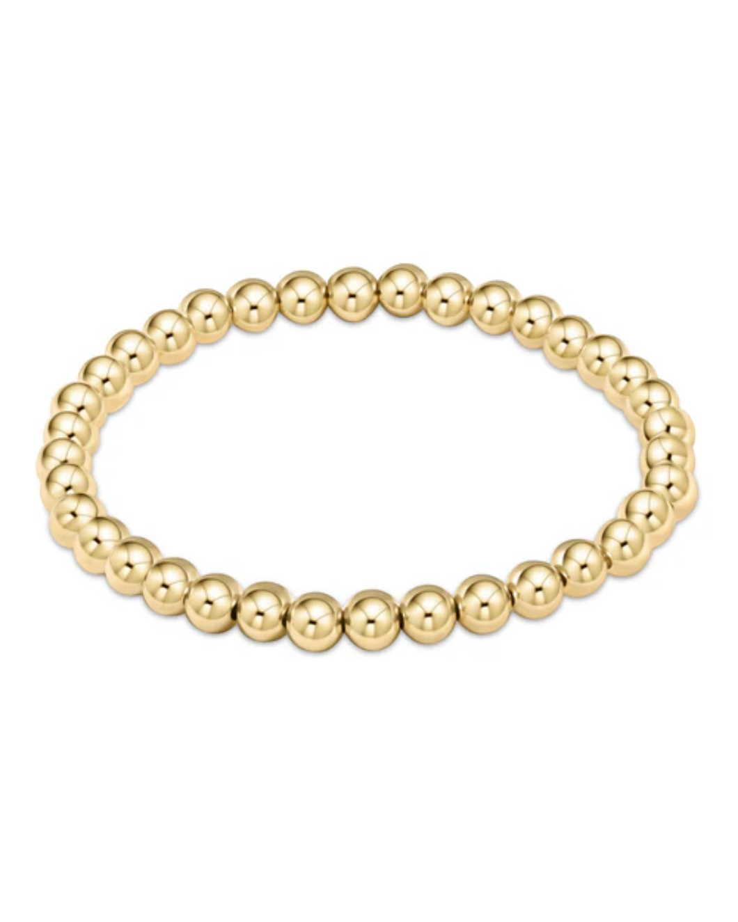 Classic Gold 5mm Bead Bracelet