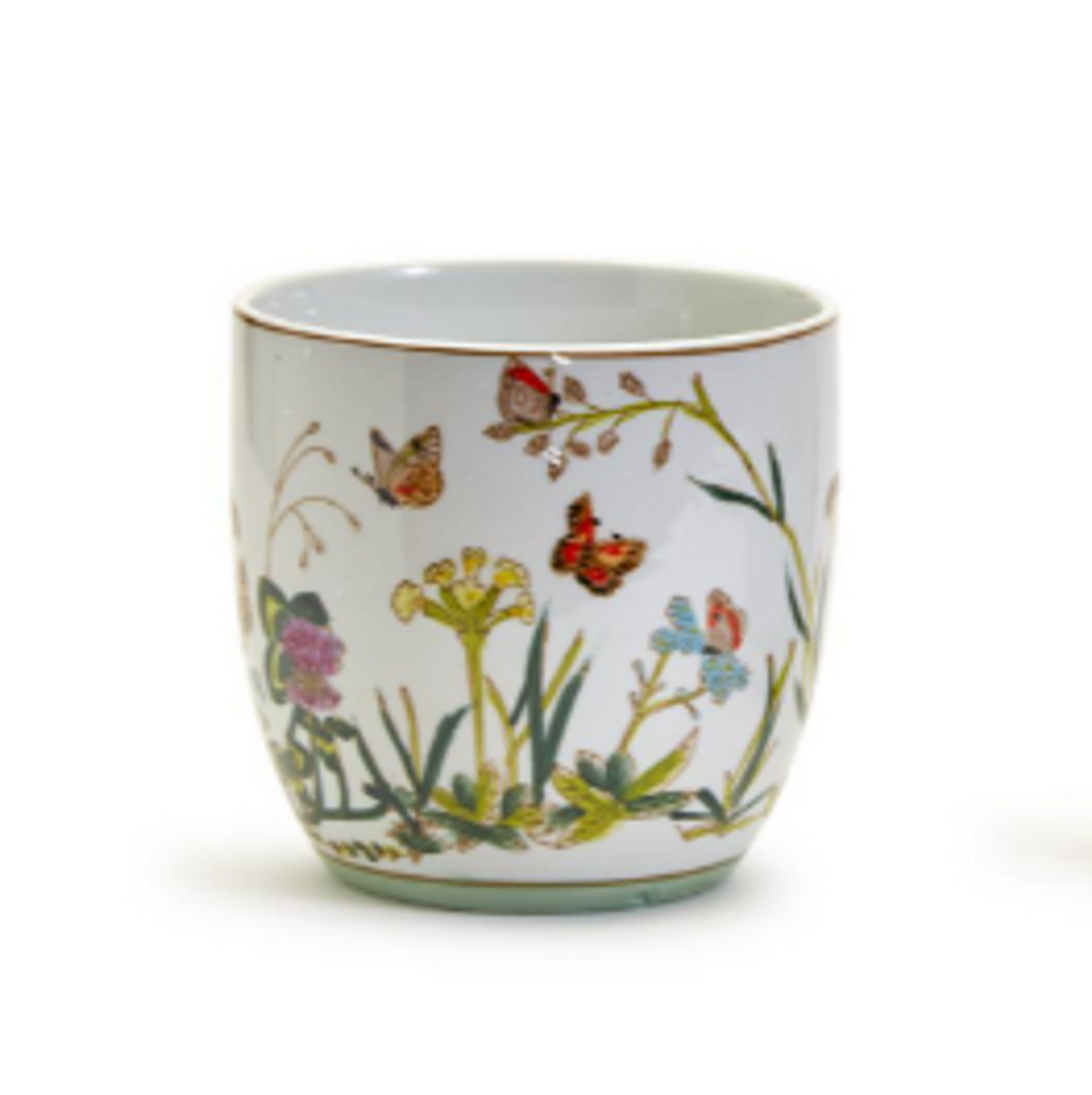 Butterfly Garden Cachepot Small