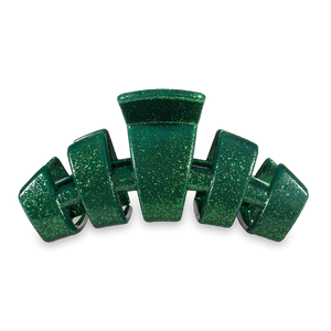 Teleties - Green Glitter Hair Clip