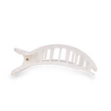 Load image into Gallery viewer, Teleties Flat Hair Clip - Coconut White
