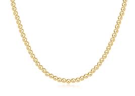 Enewton 17" Classic Gold Necklace 4mm
