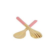 Load image into Gallery viewer, Small Bamboo Salad Server
