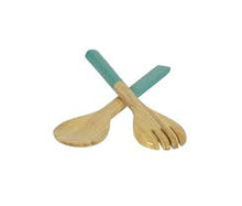 Load image into Gallery viewer, Small Bamboo Salad Server
