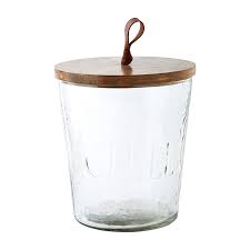 Textured Glass Ice Bucket