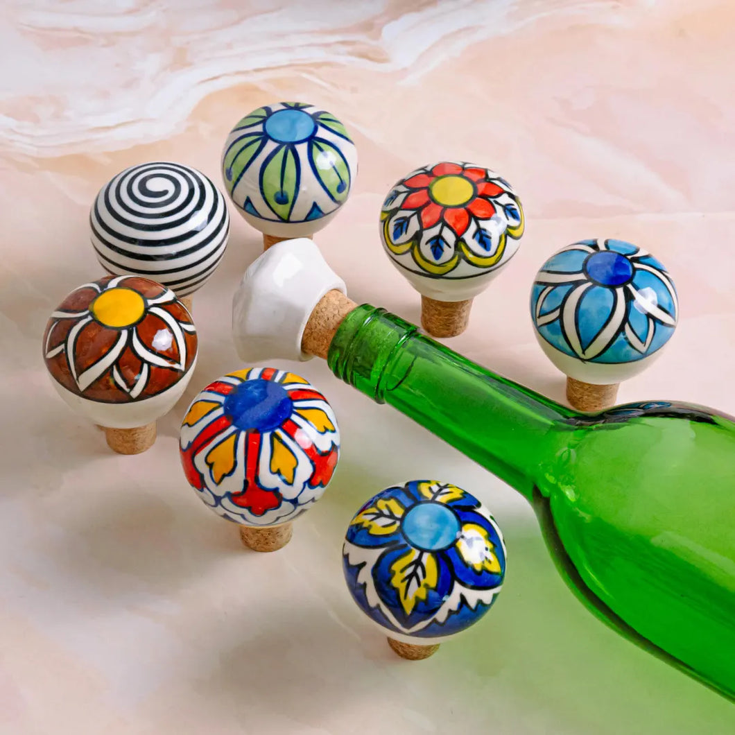 Assorted Ceramic Wine Stopper